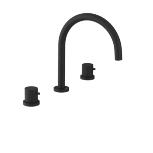 SAPHO - ULTRASAN trojprvková umývadlová batéria, čierná mat UT017VB vyobraziť