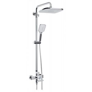 Rubineta - Sprchový a vaňový set SET VENETO+EASY PUSH-10, chróm OLBA625140 vyobraziť