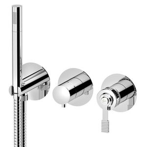 SAPHO - VERSI podomietková sprchová/vaňová batéria s ruční sprchou, 2 výstupy, chróm RV052 vyobraziť