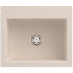 VILLEROY & BOCH VILLEROY & BOCH - Keramický drez Villeroy & Boch Subway 60 S, 330901FU, Ivory 330901FU vyobraziť