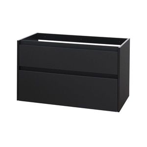 Mereo Opto, kúpeľňová skrinka 101 cm, čierna CN942S vyobraziť