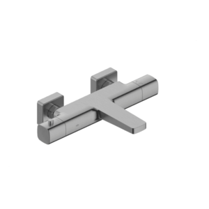 KFA - Malaga batéria, termostatická, na vaňu, nástenná, PVD gun metal grey 5754-010-61 vyobraziť