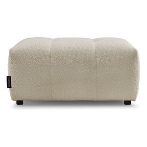 Béžová podnožka z textílie buklé Roxelane – Bobochic Paris vyobraziť