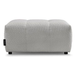 Svetlosivá podnožka z textílie buklé Roxelane – Bobochic Paris vyobraziť