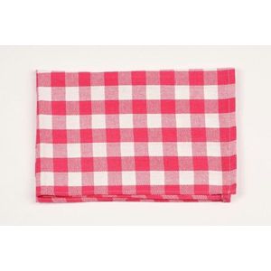 Profod Bavlnená utierka KARIN - Červená / biela vyobraziť