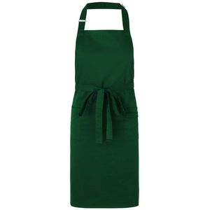 Neutral Čašnícka zástera s náprsenkou z organickej Fairtrade bavlny - Fľaškovo zelená vyobraziť