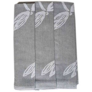 Polášek Utierka Egypt s motívom – 3 ks - č. 97 | Sivá / vážky vyobraziť