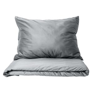 Polášek Obliečky z bavlneného saténu - Light grey | 140 x 200 cm / 70 x 90 cm vyobraziť