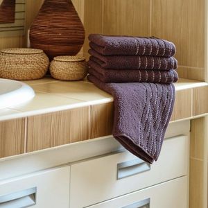 Polášek Froté uterák EMA - Hnedofialová | 50 x 100 cm vyobraziť