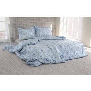 Polášek Krepové obliečky Púpava - Modrá | 140 x 200 cm / 70 x 90 cm vyobraziť