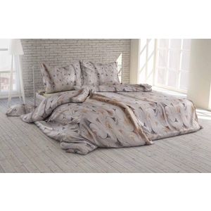 Polášek Krepové obliečky Ginkgo - Béžová | 140 x 200 cm / 70 x 90 cm vyobraziť