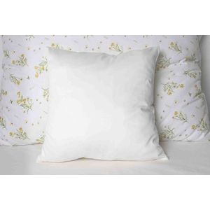 Polášek Jednofarebná obliečka na vankúš Jersey - Biela | 40 x 40 cm vyobraziť