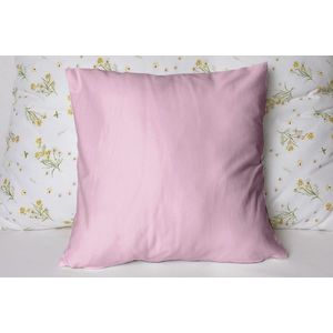 Polášek Jednofarebná obliečka na vankúš Jersey - Staroružová | 40 x 40 cm vyobraziť