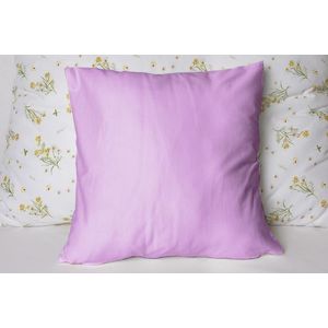 Polášek Jednofarebná obliečka na vankúš Jersey - Svetlá fialová | 40 x 40 cm vyobraziť