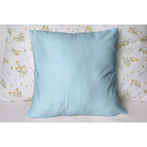 Polášek Jednofarebná obliečka na vankúš Jersey - Svetlomodrá | 40 x 40 cm vyobraziť