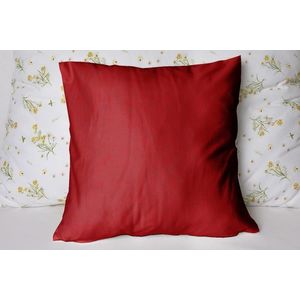 Polášek Jednofarebná obliečka na vankúš Jersey - Vínová | 40 x 40 cm vyobraziť