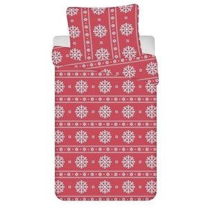 Jerry Fabrics Obliečky s vločkami - 140 x 200 cm / 70 x 90 cm vyobraziť