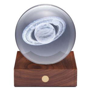 Tmavohnedá svetelná dekorácia na USB Amber – Gingko vyobraziť