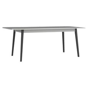 KONDELA Aris rozkladací jedálenský stôl sivá / čierna vyobraziť