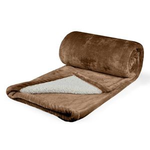 Polášek Mikroflanelová deka s barančekom - Oriešková | 100 x 150 cm vyobraziť