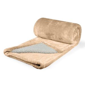 Polášek Mikroflanelová deka s barančekom - Šampáň | 100 x 150 cm vyobraziť