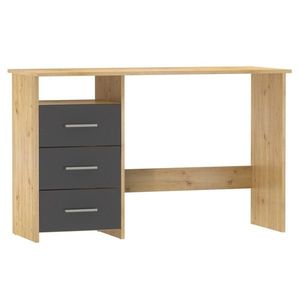 KONDELA Laristote New L/P univerzálny pc stolík dub artisan / grafit vyobraziť