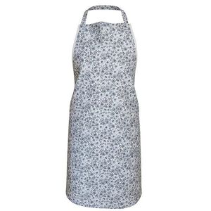 Polášek Bavlnená zástera Kvietky - Šedá vyobraziť