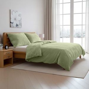 Polášek Mikroplyšové obliečky - Olivová | 140 x 200 cm / 70 x 90 cm vyobraziť