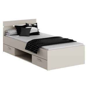 KONDELA Michigan New 90 posteľový rám s úložným priestorom kašmír vyobraziť