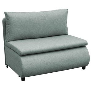 KONDELA Flik rozkladacie kreslo s úložným priestorom mentolová vyobraziť