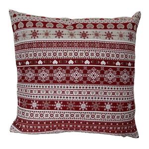 Polášek Obliečka na vankúšik so zimnými motívmi - Vianočné vločky | 40 x 40 cm vyobraziť