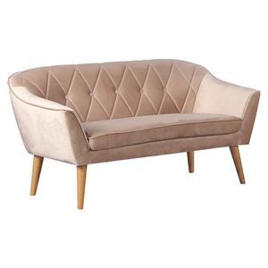 KONDELA Nosel dvojsedačka béžová / prírodná vyobraziť