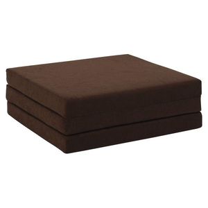 KONDELA Levi 65 skladací matrac hnedá vyobraziť