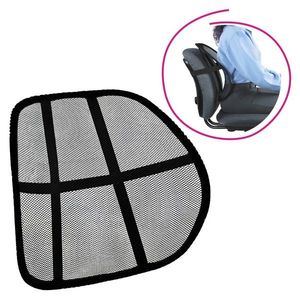 KONDELA Bekio ergonomická opierka chrbta čierna vyobraziť