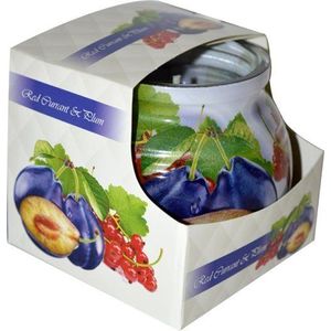 ADMIT - Sviečka Miral slivka, červená ríbezľa vyobraziť