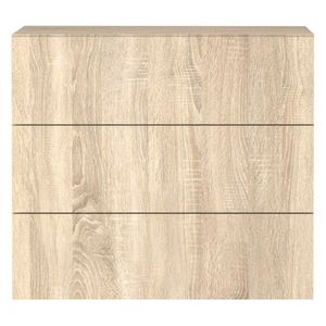 KONDELA Vertio KOM3S zásuvková komoda na stenu dub sonoma vyobraziť