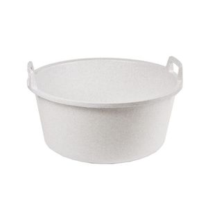 ALFA PLASTIK - Vandlík škopok 56cm okrúhly 40l granit biely vyobraziť