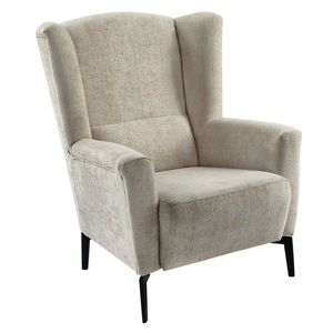 KONDELA Alura kreslo (ušiak) krémová vyobraziť