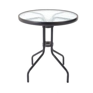 NABBI Jupiter 60 záhradný stolík čierna vyobraziť
