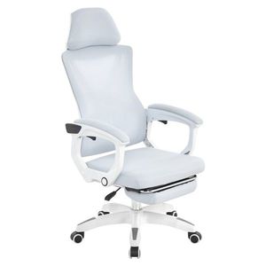 KONDELA Malvin kancelárske kreslo svetlosivá / biela vyobraziť