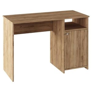 KONDELA Dede pc stôl dub artisan vyobraziť