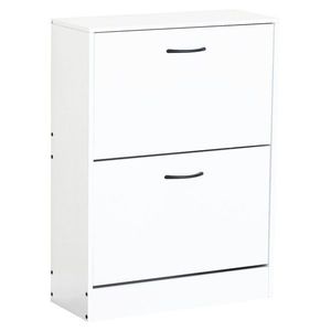 KONDELA Botnix botník (skrinka na topánky) biela vyobraziť