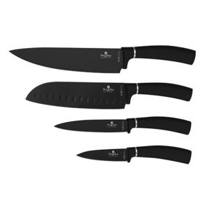 BERLINGER HAUS - Nože sada 4ks Black vyobraziť