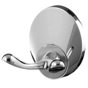 BISK - Háčik na stenu dvojitý Emotion, pochrómovaný vyobraziť