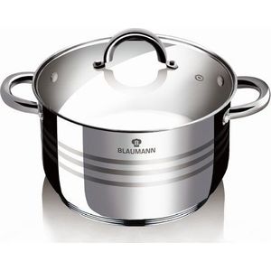 BLAUMANN - Hrniec nerezový so sklenenou pokrievkou 2, 6L, 18cm GOURMET vyobraziť
