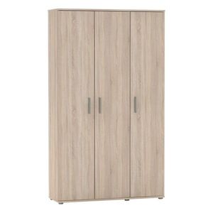 KONDELA Servo Typ 2 trojdverová šatníková skriňa dub sonoma vyobraziť