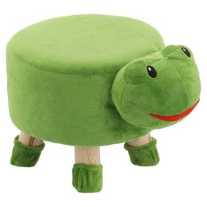 KONDELA Zunio Typ 2 taburet zelená / prírodná vyobraziť