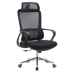 KONDELA Foster Typ 1 kancelárske kreslo čierna / chróm vyobraziť