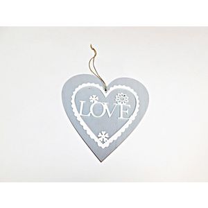 Dekorácia srdce Love 20cm vyobraziť