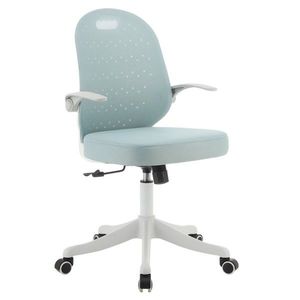 KONDELA Taria detská stolička na kolieskach neomint / biela vyobraziť